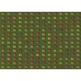 thumbnail image 1 of Ahgly Company Machine Washable Indoor Rectangle Transitional Chocolate Brown Area Rugs, 5' x 8', 1 of 7