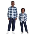 thumbnail image 3 of George Boys' Plaid Flannel Shirt, 3 of 6