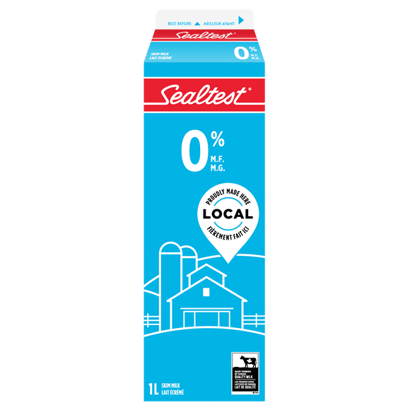 Sealtest Skim 0% Milk 1L