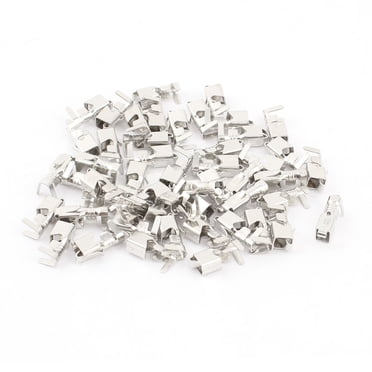 Unique Bargains 50 pcs VH 3.96mm Connector Crimp Contact Pin Copper-Tin
