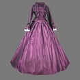 thumbnail image 4 of UPPADA Liquidation Robes d'Invitée de Mariage pour Femmes Hiver Robe à Manches Longues Grande Taille Robe Évasée Robe Maxi de Cocktail pour Femmes Robes de Soirée Ajustées Robes Élégantes Grande Taille, 4 of 5