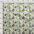 thumbnail image 3 of oneOone Cotton Poplin Light Green Fabric Tropical Abstract Floral Sewing Craft Projects Fabric Prints By Yard 56 Inch Wide, 3 of 4