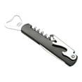 thumbnail image 3 of Mainstays Stainless Steel and Plastic Waiter's Corkscrew Bottle Opener, Black, 3 of 8