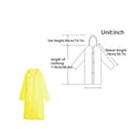 thumbnail image 3 of mtvxesu Imperméable, Ensemble d'Imperméables Réutilisables en EVA Ponchos de Pluie Légers Imperméable Équipement de Pluie pour Hommes et Femmes Imperméable pour Femmes Rentrée des Classes, 3 of 6