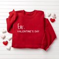thumbnail image 1 of TIMIFIS Chandails à Col Rond pour Femmes Mode Mignon Imprimé Amour Chandail à Manches Longues Haut Décontracté Chandail à Cœur Chemises Valentines Day Tenue Femmes - Printemps/été, 1 of 4