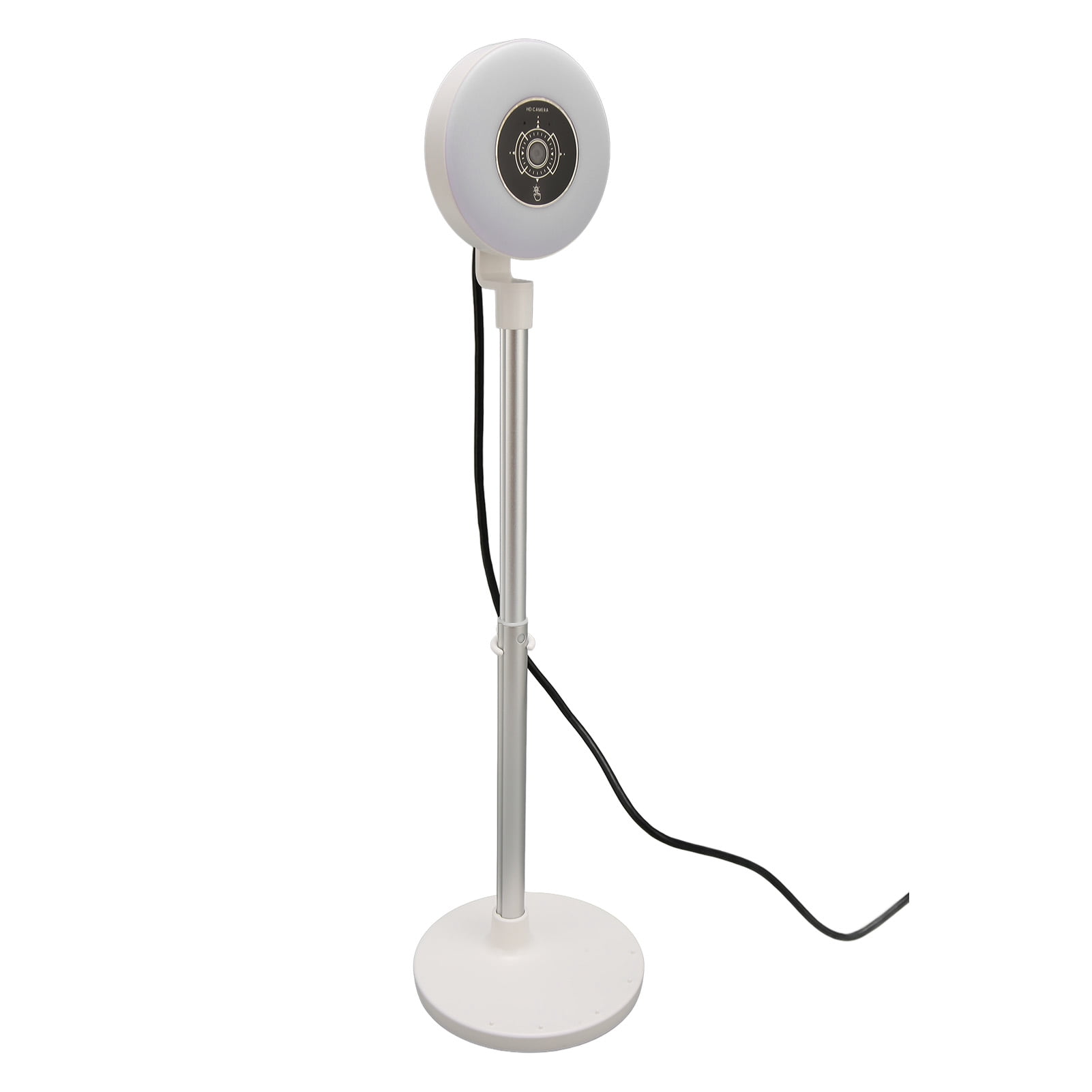 HD Fill Light Webcam, 1080P Fill Light Webcam Fast  Multifunctional Base AF Touch  For Webcast C500 White Autofocus