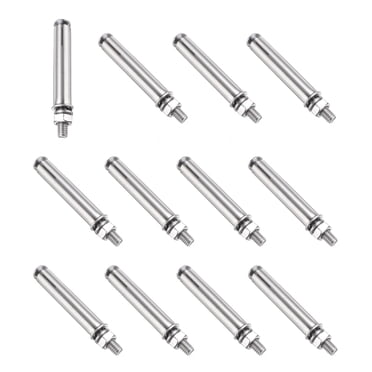 Unique Bargains 12 Pcs Boulons Vis d'Expansion M6 x 70mm Manchon d'Ancrage pour Murs en Béton Briques Cloison Sèche, Argent