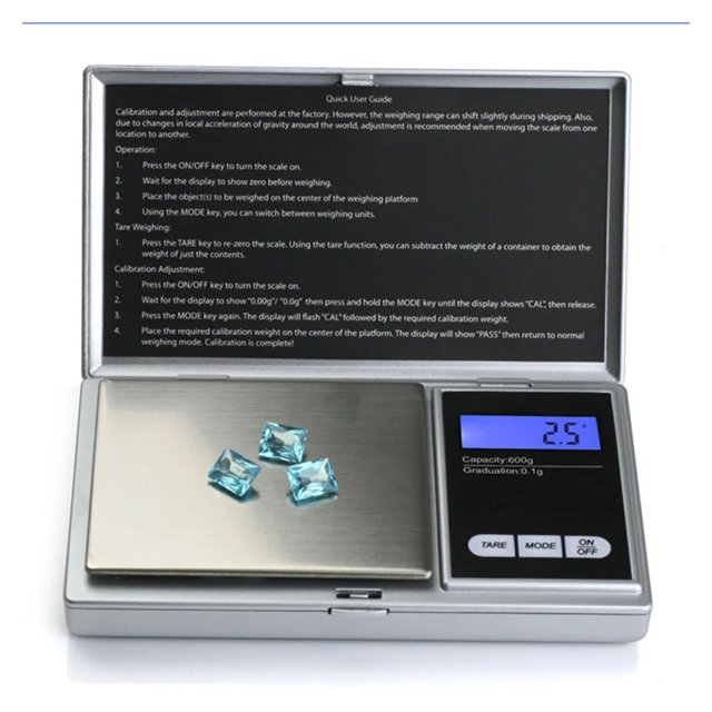 Mini Pocket Digital Scale Accurate Electronic Jewelry Gold Weight Scales Gram Food Kitchen Balance