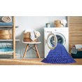 thumbnail image 2 of Ahgly Tapis Rond Lavable en Machine Intérieur Transitionnel Bleu Ciel, 6 Pieds Rond, 2 of 7