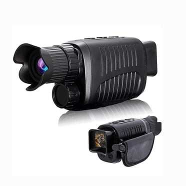tumgatte Appareil de Vision Nocturne Infrarouge HD, Objectif Starlight, Caméra, Double Usage Jour et Nuit, Télescope Extérieur Peut Prendre des Photos et Enregistrer IP54 Zoom Numérique 5x, Offres Walmart&mart