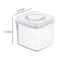 thumbnail image 3 of LSLJS Airtight Food Storage Container, 1 Piece Plastic Cereal Container with Easy-Lock Lid for Kitchen Pantry Organization and Storage, Storage Storage, 3 of 6