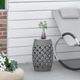 thumbnail image 2 of Outsunny Tabouret de Jardin Décoratif Table d'Appoint d'Extérieur Repose-Pieds Support pour Plante, 2 of 10