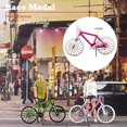 thumbnail image 5 of VONKY 1:64 Mini Scene Model Mountain Bike Diorama S Scale Pink, 5 of 5