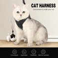 thumbnail image 3 of Labymos Harnais de Chat Laisse Escape-proof Léger Respirant Réglable Doux Chien Gilet pour Animaux de Compagnie, 3 of 8