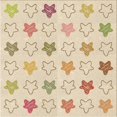 thumbnail image 1 of Ahgly Company Machine Washable Indoor Square Transitional Vanilla Gold Area Rugs, 4' Square, 1 of 7