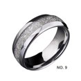 thumbnail image 1 of Langgg Stainless Steel Ring Jewelry Delicate Rings Dressing Up Decorative Accessory for Wedding Engagement Party Daily Working Gold Size 6 Silver Size 9, 1 of 6
