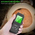 thumbnail image 2 of Margot Humidimètre Numérique Détecteur de Fuites d'Eau Testeur d'Humidité Écran LCD Rétroéclairé avec Alertes de Contenu d'Humidité Sonores et Visuelles, 2 of 11
