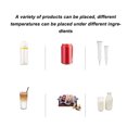thumbnail image 4 of 0 to 65 degrees Celsius ool and Heat Mini Fridge, 8L Portable Beauty Fridges with Dimmable Light, Car DC12v Socket,  Lighter Cable, Small Refrigerator for Home Car Makeup, 4 of 8