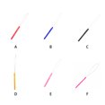 thumbnail image 3 of Beads Loop Pulling Needle Professional Tool Plastic-Handle Extension Threader Knitting Steel Ring Needle Wig Sewing Repair Rose Red, 3 of 7