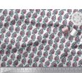 thumbnail image 2 of Soimoi Polyester Crepe Fabric Leaves & Floral Block Fabric Prints by Yard 52 Inch Wide, 2 of 4