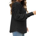 thumbnail image 3 of Stylish and Warm Women‘s Pullover with Ruched Detailing, 3 of 5
