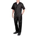 thumbnail image 1 of Dickies Mens FLEX Short Sleeve Coveralls, M Short, Black, 1 of 1