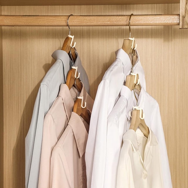 Feltree Hanger Connection Hook Dormitory Wardrobe Series Cabinet Hanger Household Multifunctional Stackable Hook
