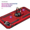 thumbnail image 3 of Supershield Armor-X Rugged iPhone 11 Case with Ring Holder - Red, 3 of 5