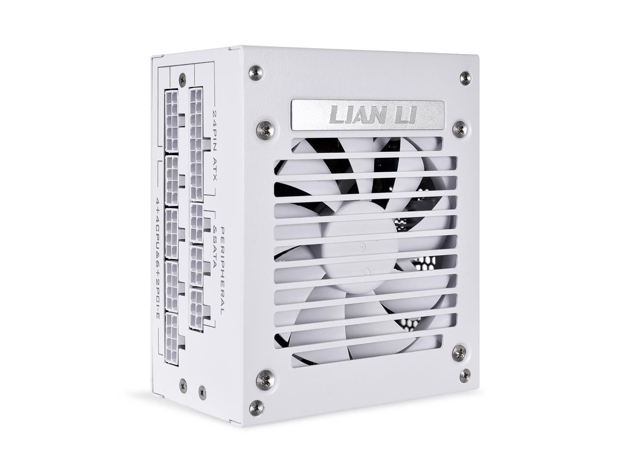 LIAN LI SP 750W , Couleur Blanche, Bloc d'Alimentation au Facteur de Forme Performance SFX - SP750W