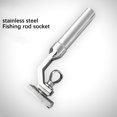 thumbnail image 4 of Youkk Stainless Steel Fishing Rod Holder Tools Hardware Supplies Tackle Bracket Support Rustproof Pole Polished Durable, 4 of 7