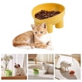 thumbnail image 3 of Bols pour Animaux Bol pour Chat Mangeoire Surélevée pour Chien Nourriture Eau Support Incliné à Pied Haut Bols / E7L6, 3 of 7