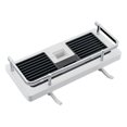thumbnail image 2 of LSLJS Square Rod Shower Rack Punch-Free Shower Caddy Shelves Slide Bar for Shower Head, Shampoo, Soap Holdersuitcase, with Stainless Steel Guardrail, Shower Shelves W, 2 of 6