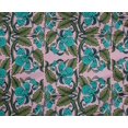 thumbnail image 4 of oneOone Polyester Lycra Fabric Leaves & Floral Block Print Fabric BTY 56 Inch Wide, 4 of 4