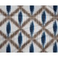 thumbnail image 4 of oneOone Tissu Polyester Lycra Imprimé Ikat Diamant 1 Yard 56 Pouces de Large, 4 of 4