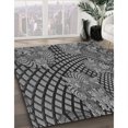thumbnail image 3 of Ahgly Company Machine Washable Indoor Rectangle Transitional Gunmetal Gray Area Rugs, 3' x 5', 3 of 7
