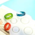 thumbnail image 2 of CEHVOM DIY Crystal Epoxy Ring Mold Flat Curved Dry Flower Mirror Ring Silicone Mold, 2 of 4