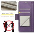 thumbnail image 2 of Étui pour iPhone 17 Pro Max, Étui Portefeuille avec Porte-Cartes, Support, Blocage RFID, Fermeture Magnétique, Antichoc, Étui de Protection en Cuir PU pour iPhone 17 Pro Max, Étui à Rabat Portefeuille, 2 of 7