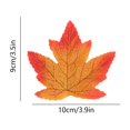 thumbnail image 3 of Yhmxh Home Decor Home Essentials Home Goods Home Accessories Simulated Maple Leaf Fall Classroom Decoration Maple Leaf Halloween Party Decoration Maple Leaf 50pcs Simulated Maple Leaf, 3 of 6