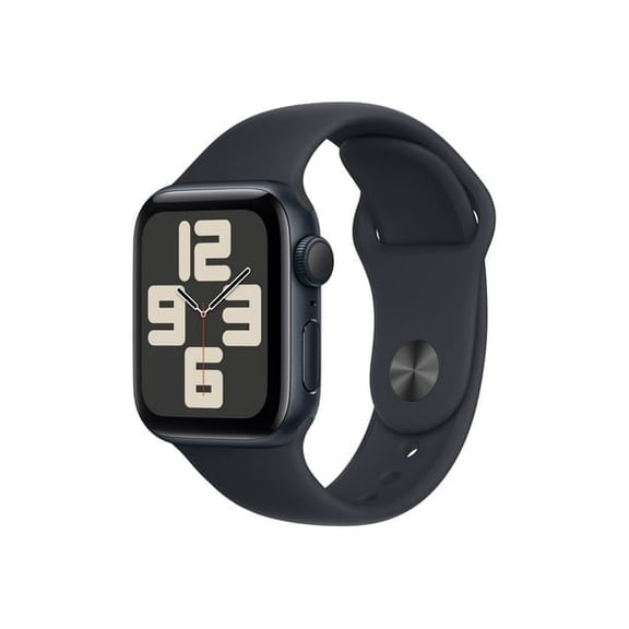Restored Apple Watch SE 2nd Gen 40mm Midnight Aluminum with Midnight Sport Band GPS (M/L) - Refurbished Fair