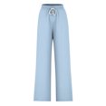 thumbnail image 4 of Pantalons pour Femmes, Pantalons Larges à Rayures Imprimées à Cordon de Serrage pour Femmes, 4 of 4