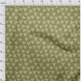 thumbnail image 4 of oneOone Velvet Olive Green Fabric Asian Block Craft Projects Decor Fabric Printed By The Yard 58 Inch Wide, 4 of 4