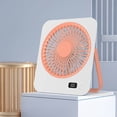 thumbnail image 1 of Chmadoxn Fan, Ceiling Fan, Desk Fan, Portable Fan Desktop Fan Home Office Outdoor Camping Portable Wall Mounted Fan Digital Display -thin Small Fan Desktop fan, 1 of 6