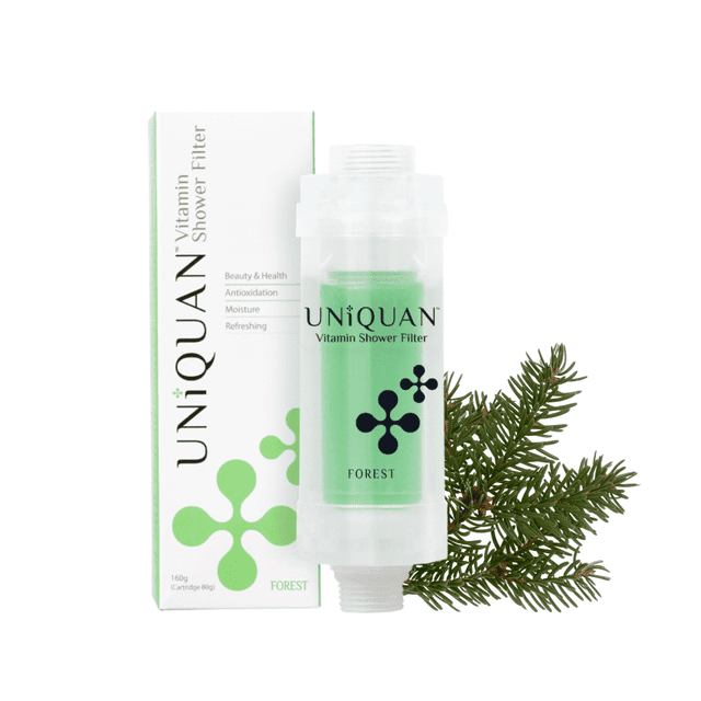 Uniquan Filtre de Douche à Vitamines - Forêt