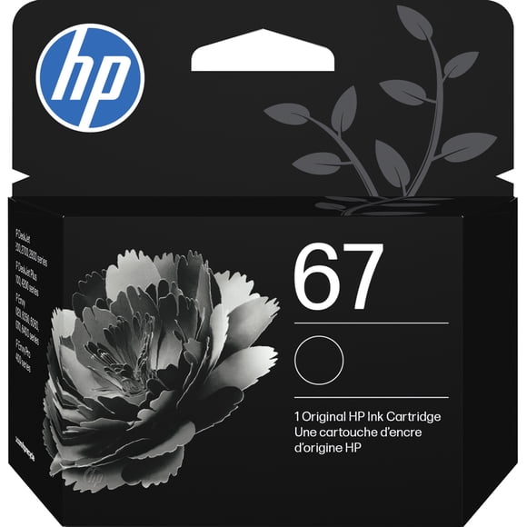 HP 67 Black Original Ink Cartridge (3YM56AN)