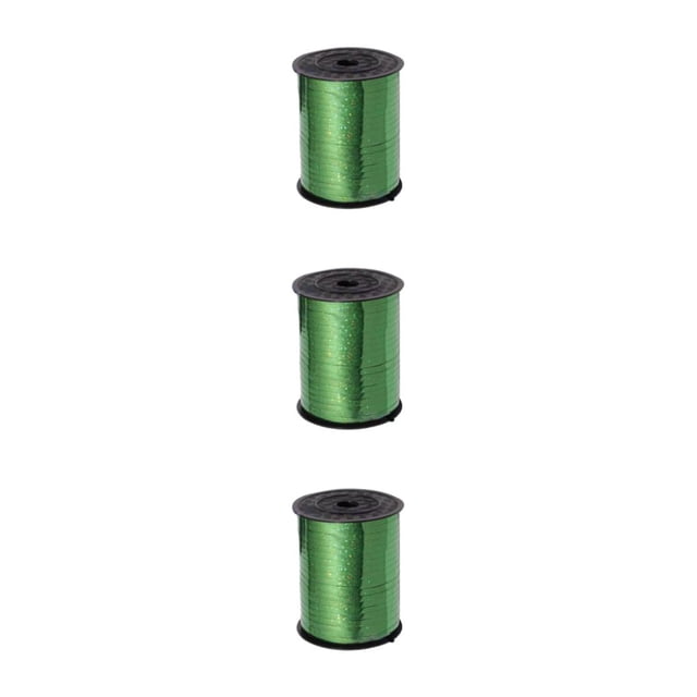 Thinsony Sturdy And Durable Decoration Ribbon Crafts And Gift Packaging Environmentally Friendly Tidy green ribbon 3Set