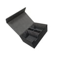 thumbnail image 1 of Boîte de Rangement pour Jeux de Cartes à Deux Compartiments Étui pour Jeux de Cartes Usages Multiples Multifonctionnel Noir Gris, 1 of 9