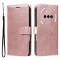 thumbnail image 5 of Wallet Case for Nothing Phone 3A Flip Cover with Card Slots, Magnetic Stand & Strap Pink, 5 of 5