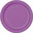 thumbnail image 1 of Unique Industries' Purple 9" Round Paper Plates, 20 ct, 1 of 3