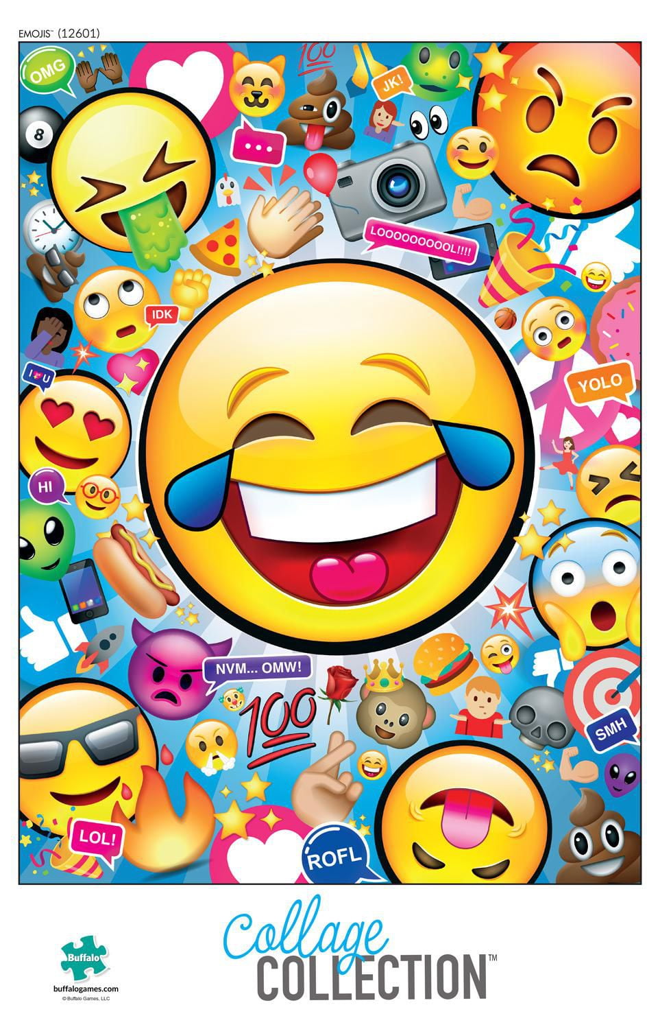 Buffalo Games - Le puzzle Collage Collection - Emoji's - en 1000 pièces