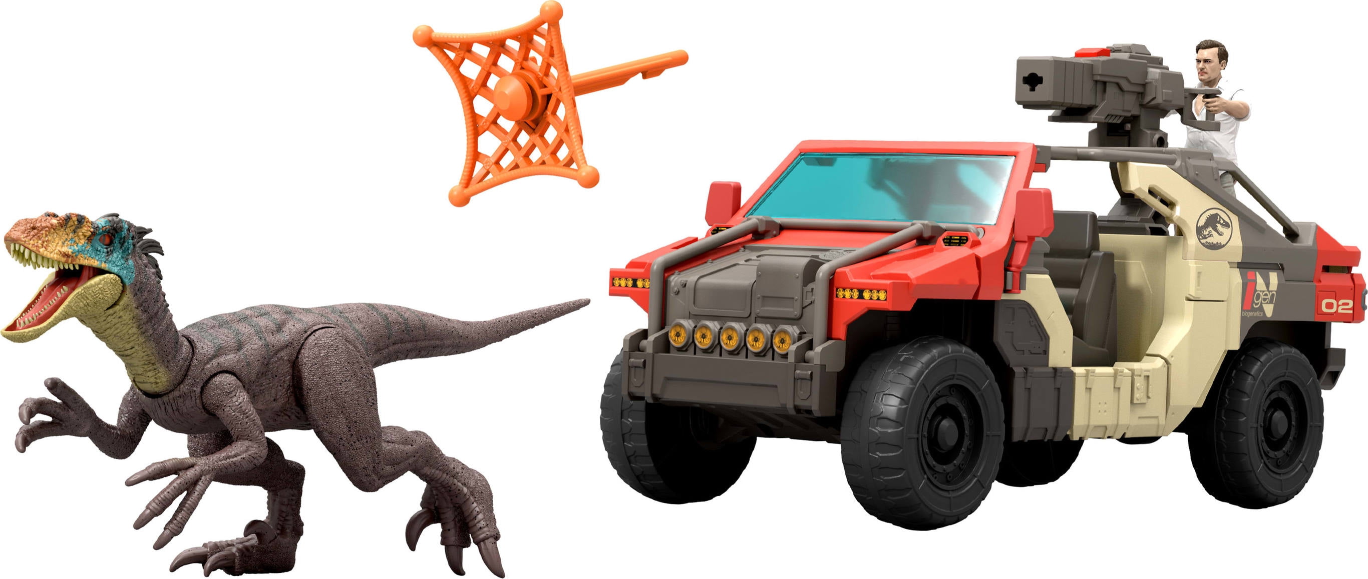 Jurassic World: Renaissance-Coffret Véhicule Combat